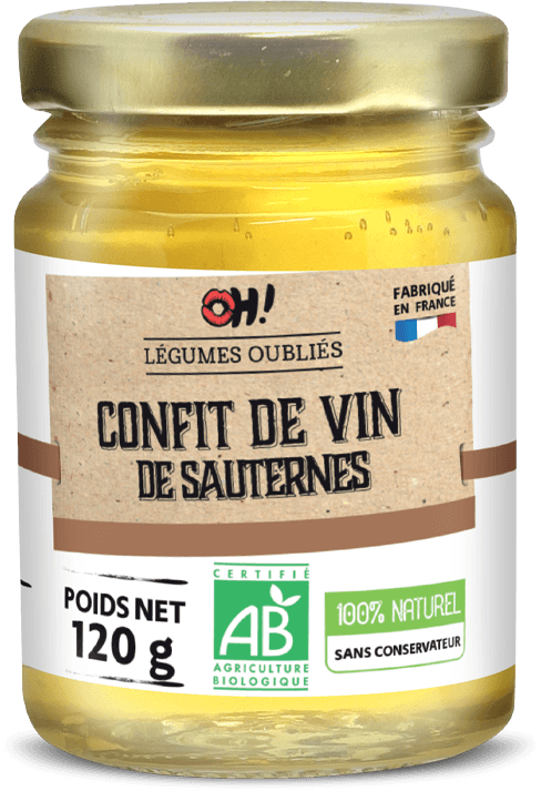 Confit de vin de Sauterne Oh! legumes oubliés