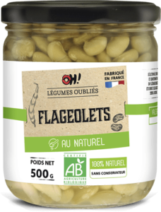 Flageolets bocal flou