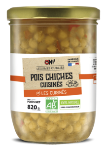 Pois chiches cuisinés 820g Oh! Légumes oubliés