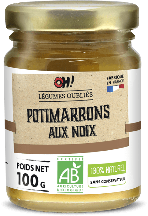 Potimarrons aux noix Oh! legumes oubliés